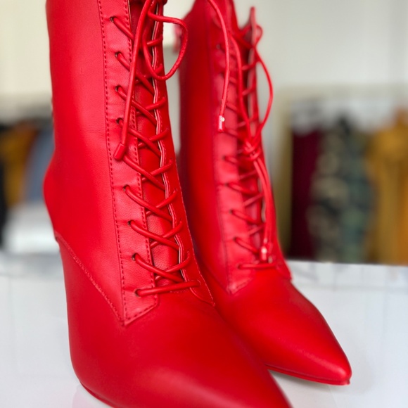 Leather Aldo Booties - Picture 4 of 6